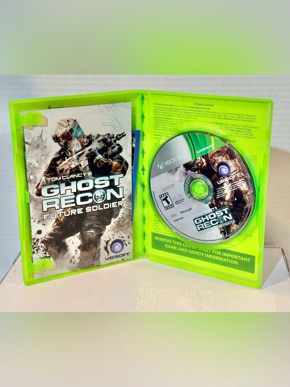Ghost Recon Trilogy Xbox 360 Game EUC ⭐️TESTED⭐️